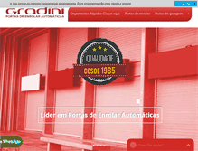 Tablet Screenshot of gradini.com.br